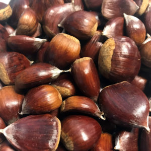 Tsukuba chestnuts (castanea crenata)